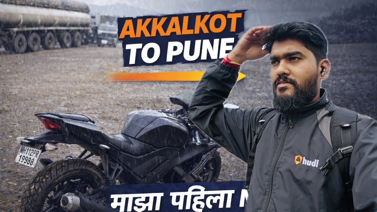 Akkalkot to Pune Complete Ride | Highway Experience | Moto Vlog #akkalkot #bikeride