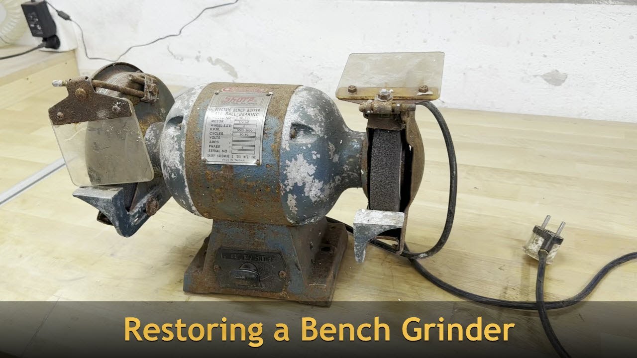 Old Bench Grinder - FULL RESTORATION