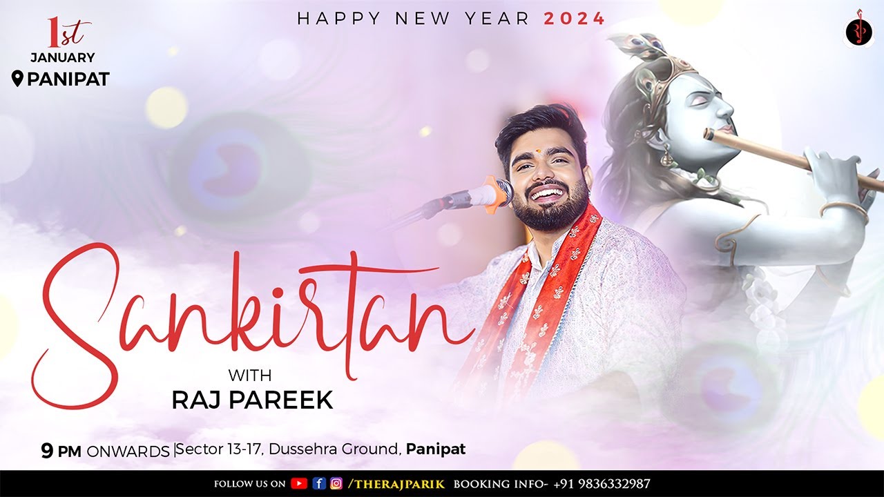 LIVE : Sankirtan with Raj Pareek ll Panipat (Haryana)