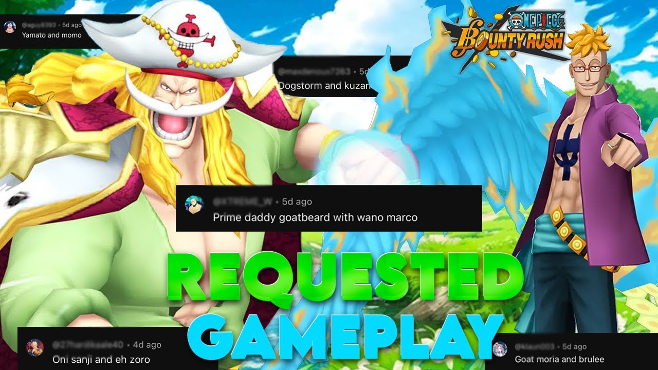Requested gameplays | One Piece Bounty Rush