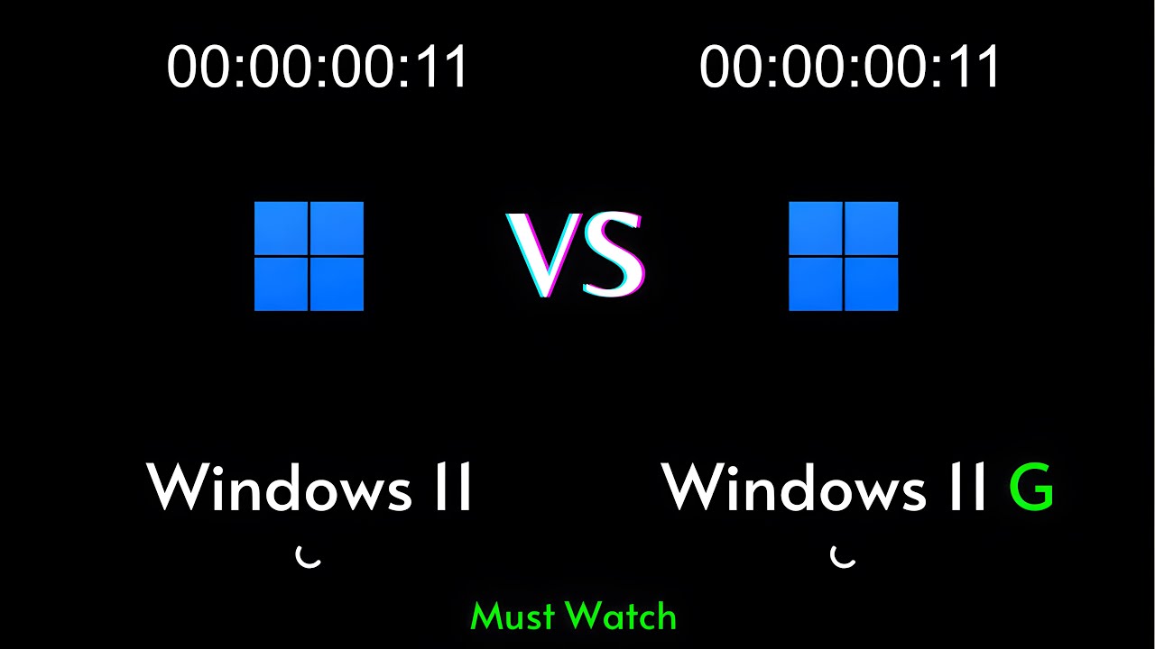 Windows 11 Government Edition vs Pro: Speed Test 2024 🚀