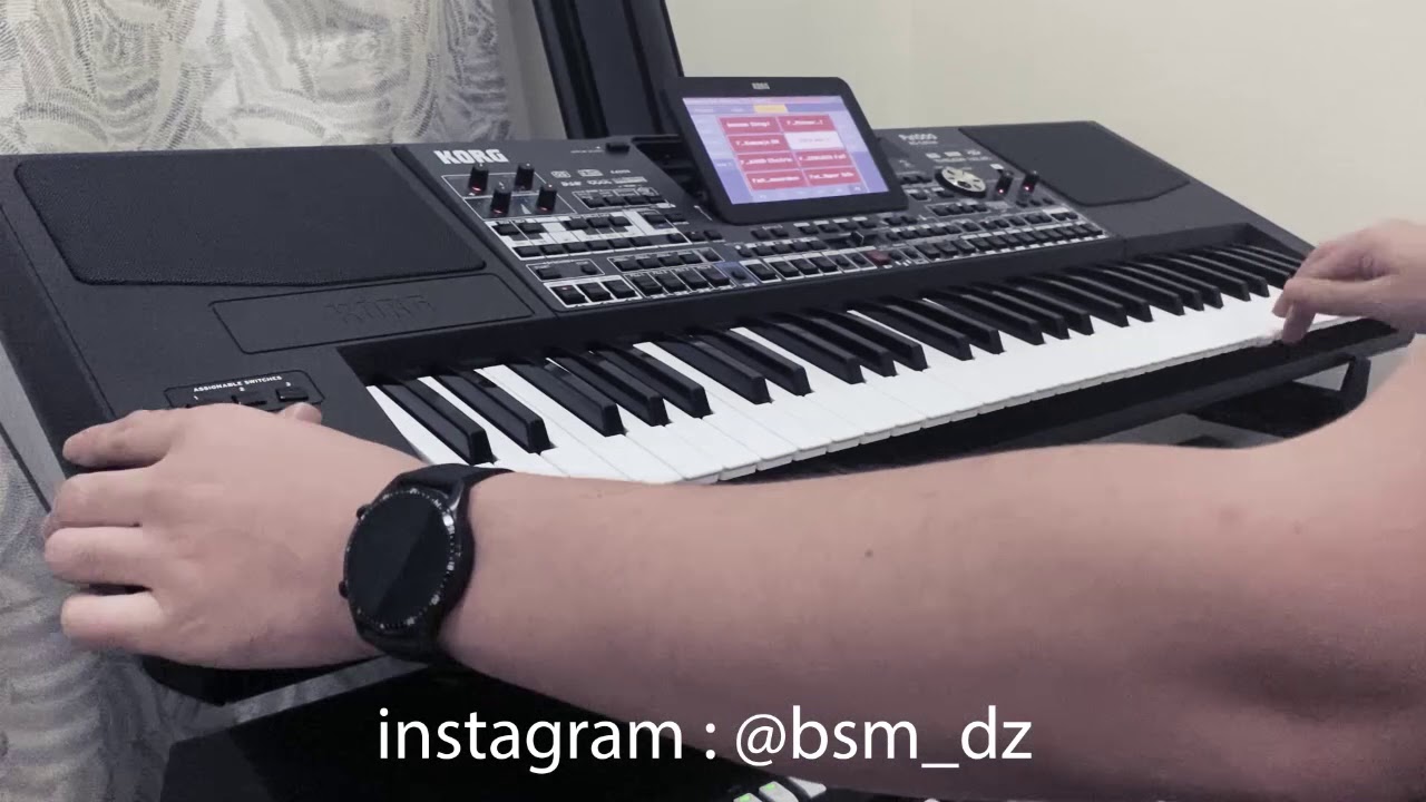 Korg Pa 1000 MG -   تجربة متواضعة  جانا الهوا - عبدالحليم حافظ
