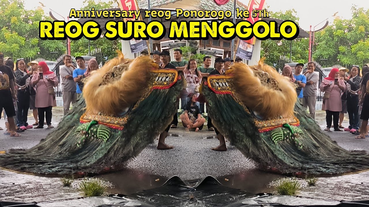 BIKIN MERINDING ❗ SOLAH PEMBARONG KAYANG EMPAT PENJURU REOG PONOROGO SURO MENGGOLO 