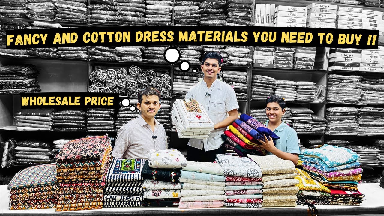 You should definitely buy these fancy and pure cotton dress materials from @Rajkamalfashion