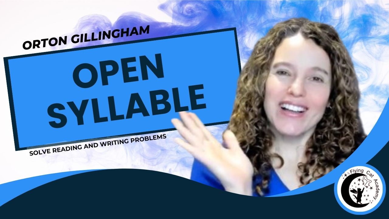Open Syllable: OG Teaching Methods (Part 3of 3) #dyslexia #ortongillingham #structuredliteracy