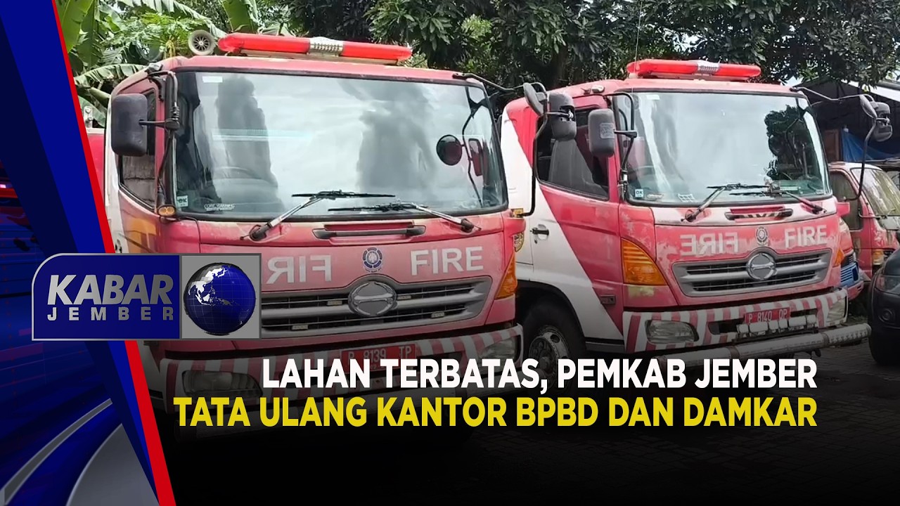Lahan Terbatas, Pemkab Jember Tata Ulang Kantor BPBD dan Damkar | KABAR JEMBER