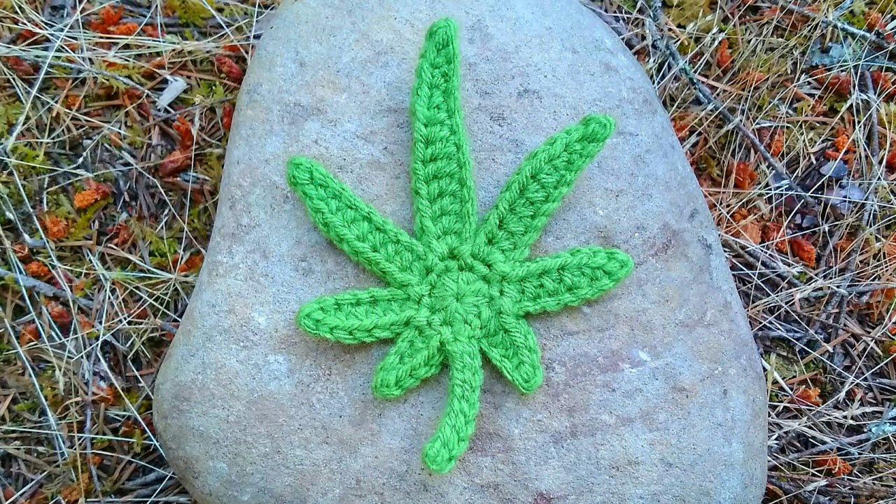 Crochet Japanese Maple Leaf I Crochet Leaves I Crochet Big Leaf Applique