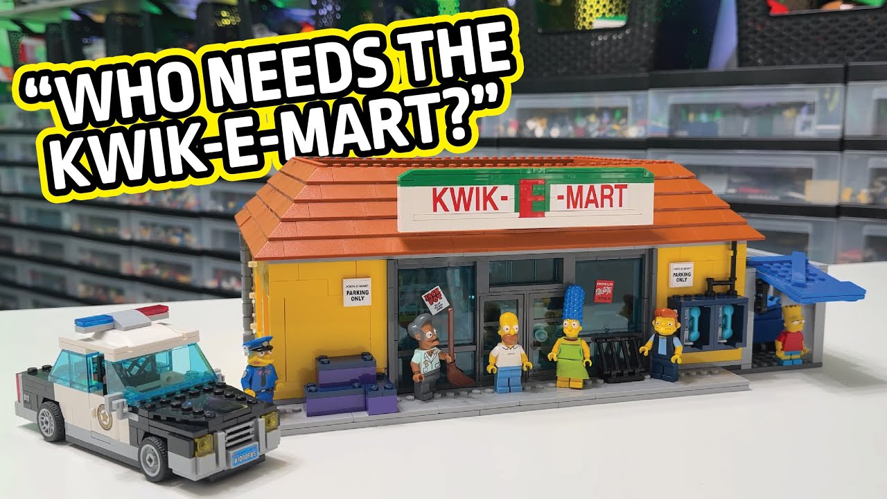 Is This One of Our Best LEGO Sets? LEGO Simpsons Kwik-E-Mart 71016