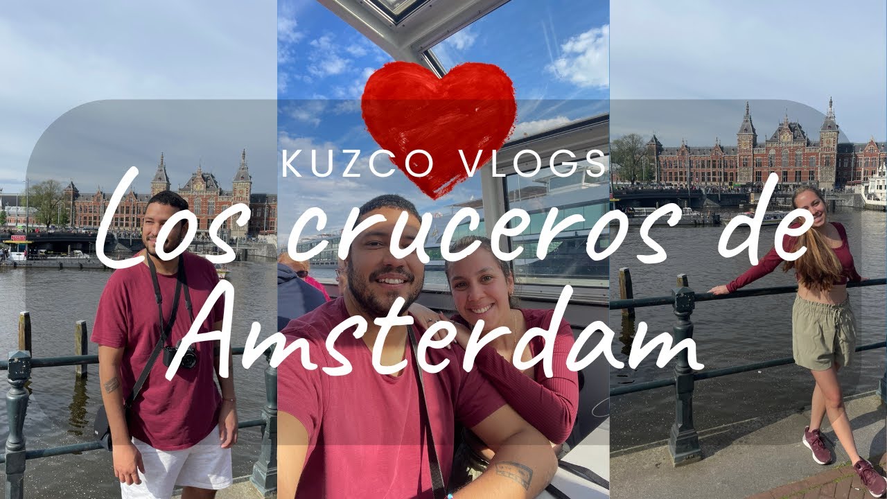 Crucero por los CANALES de Ámsterdam: precios y recorrido 🚢⚓
