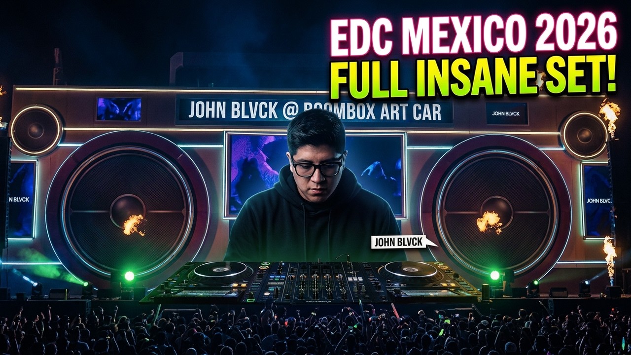 John Blvck Full Set @ EDC Mexico 2026