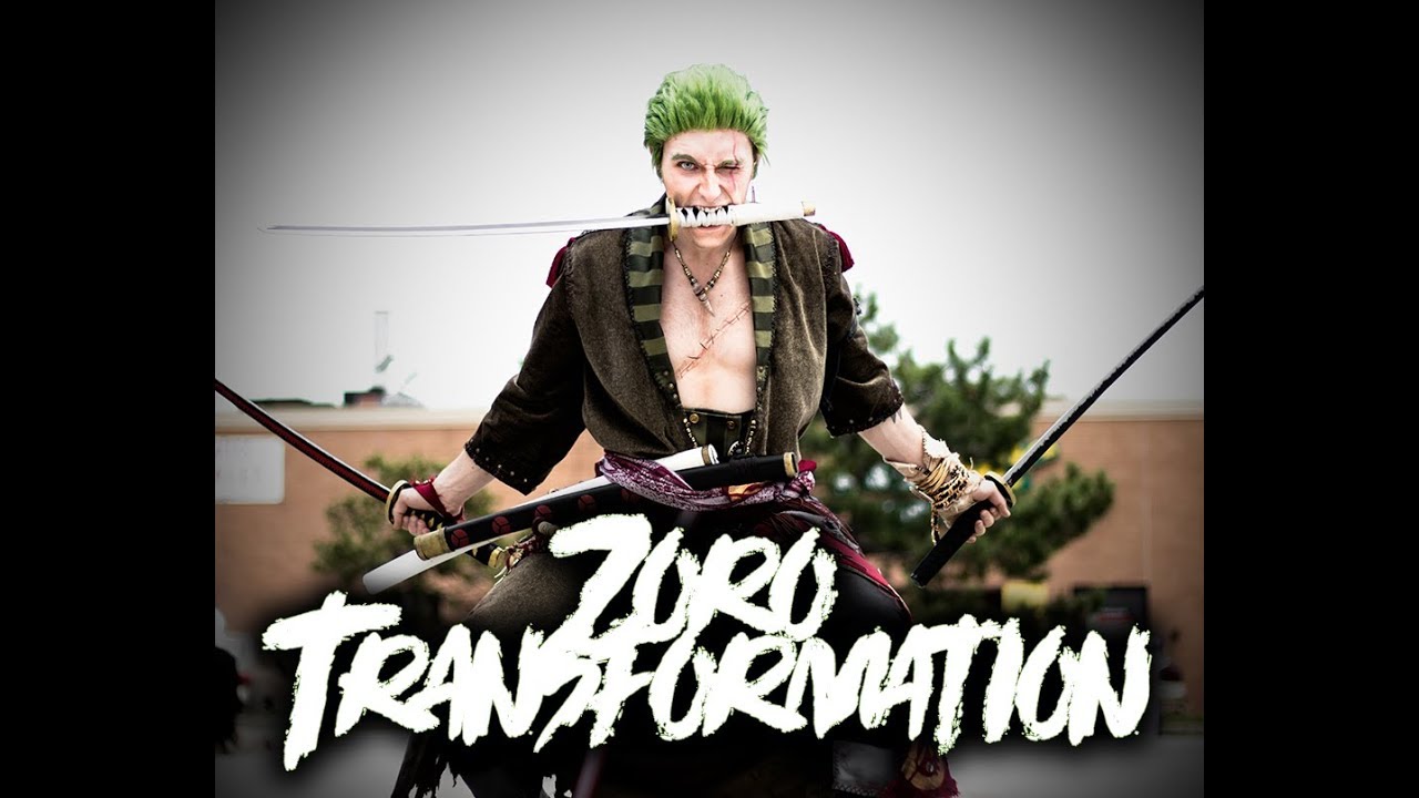 Cosplay Makeup - Zoro Transformation
