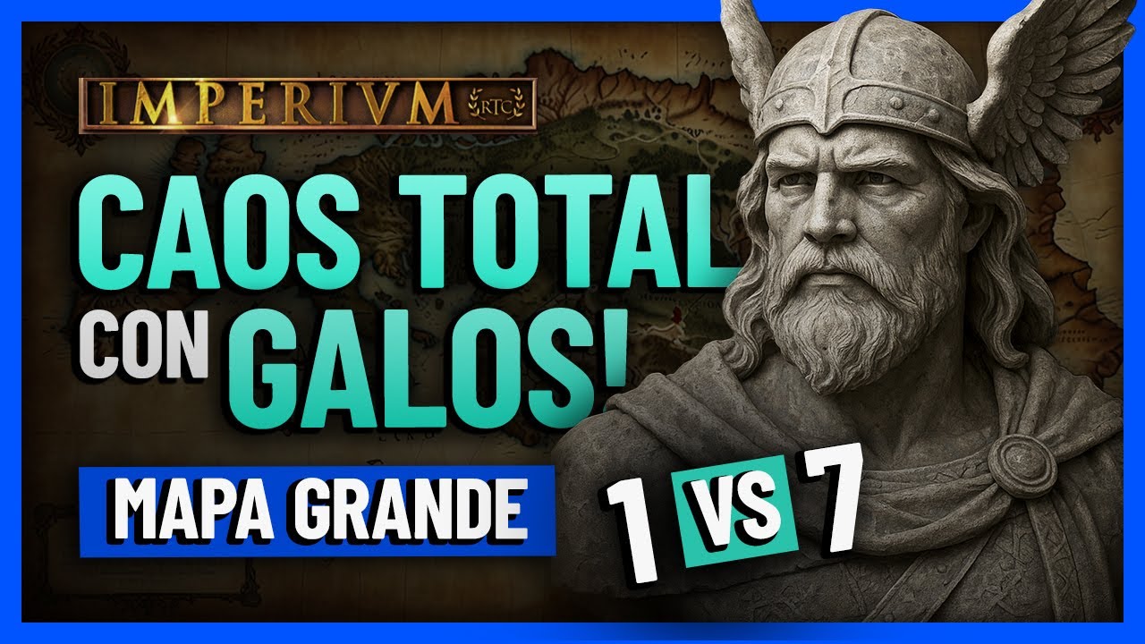 😵‍💫🔥CAOS TOTAL en un 1 vs 7 con GALOS en MAPA GRANDE y MÁXIMA DIFICULTAD 😱⚔️ | IMPERIUM 3