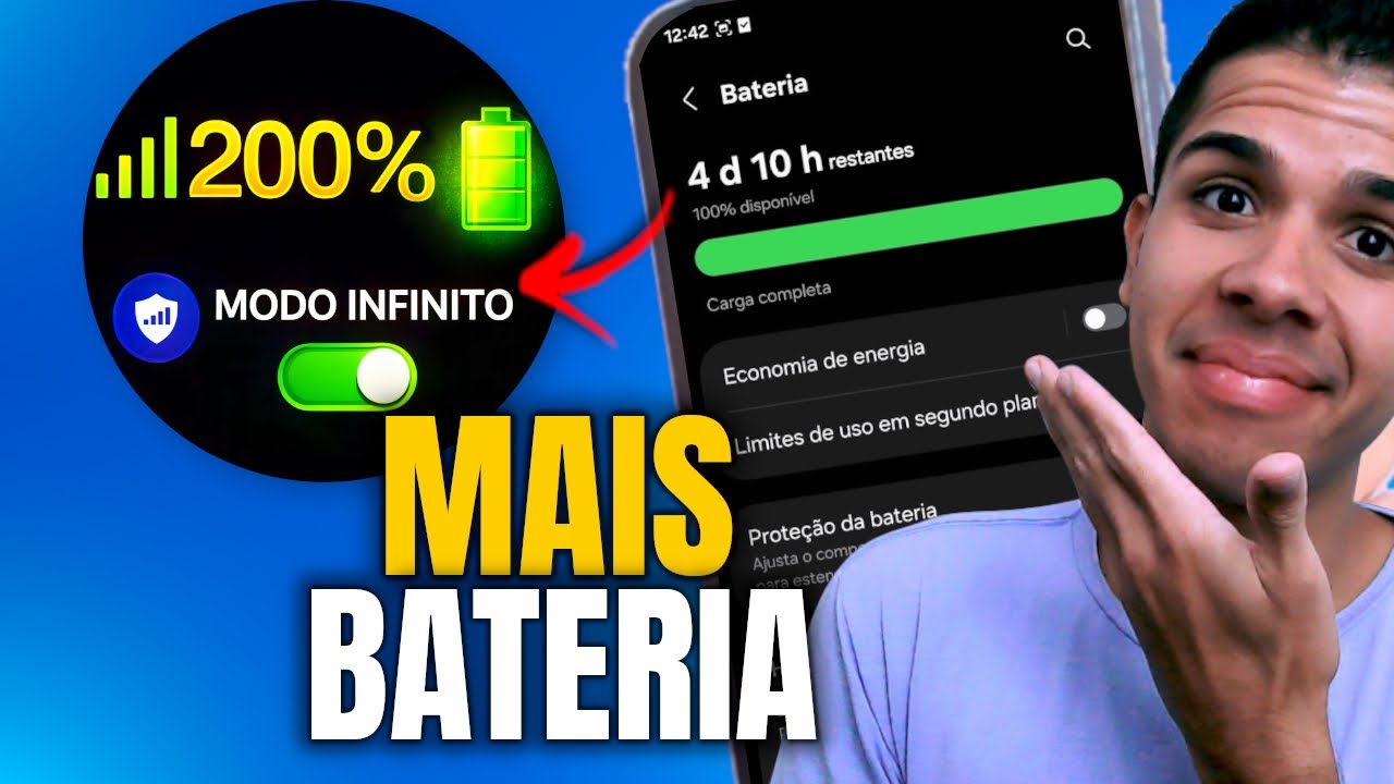 Como fazer a bateria durar MUITO mais no Samsung