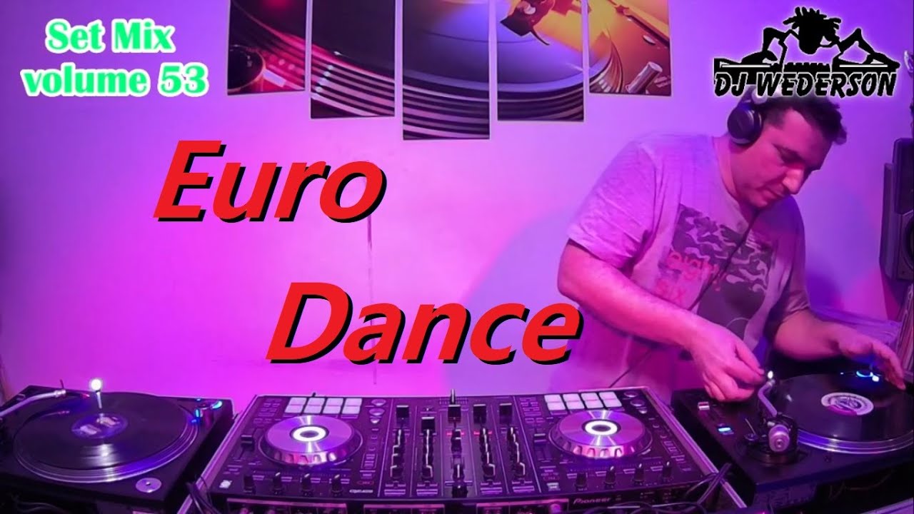 Set Euro Dance anos 90 (volume 53) só vinil