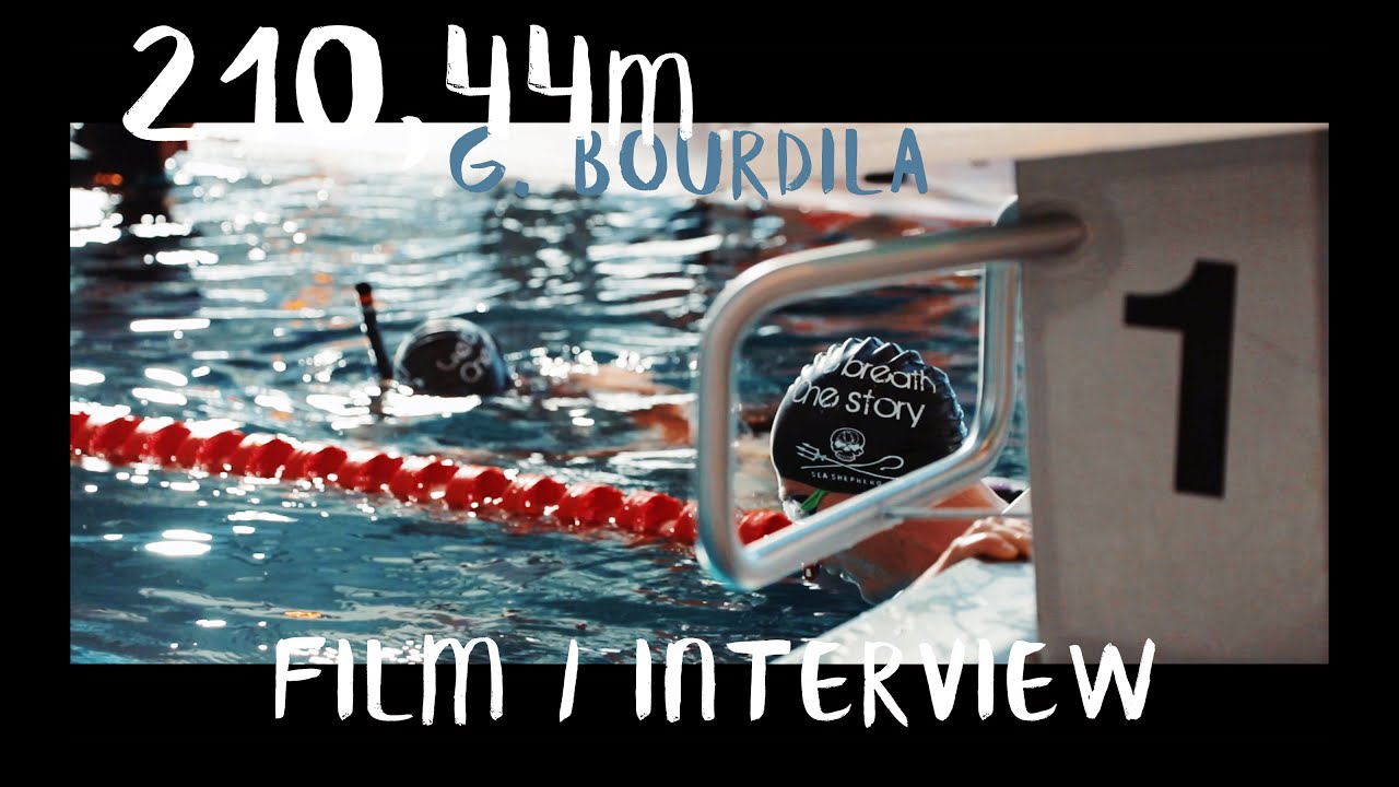 Interview Apnée Nouveau Record de France 2019 Sans palmes G. Bourdila 210,44m