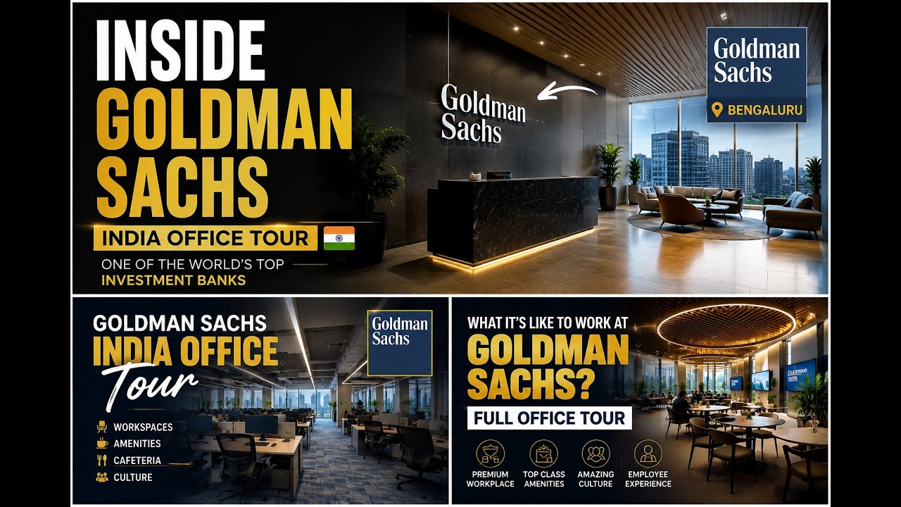 Inside a Global Investment Banking Giant | Goldman Sachs India Office Tour