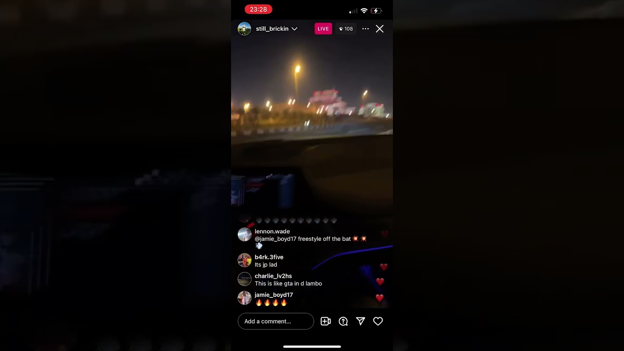 still brickin instagram live freestyle🔥🔥