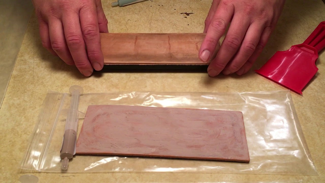 Loading my strops with diamond paste
