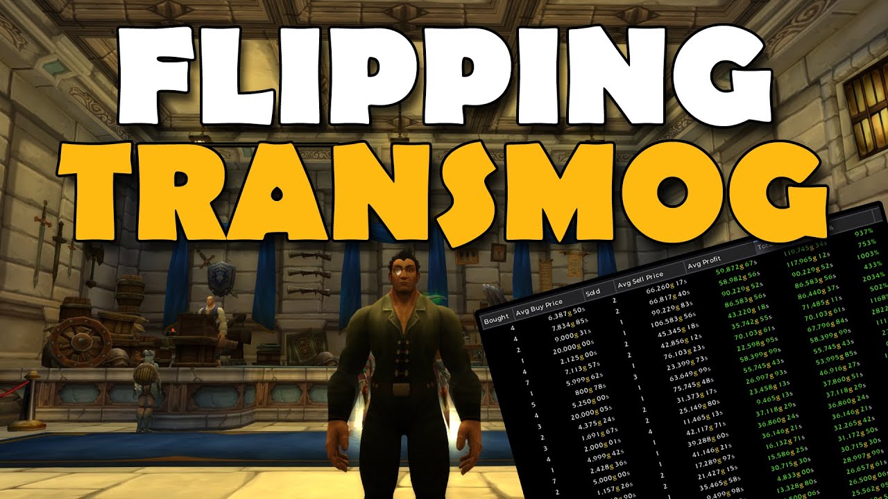 How To Get Rich Flipping Transmogs on The Auction House in World of Warcraft