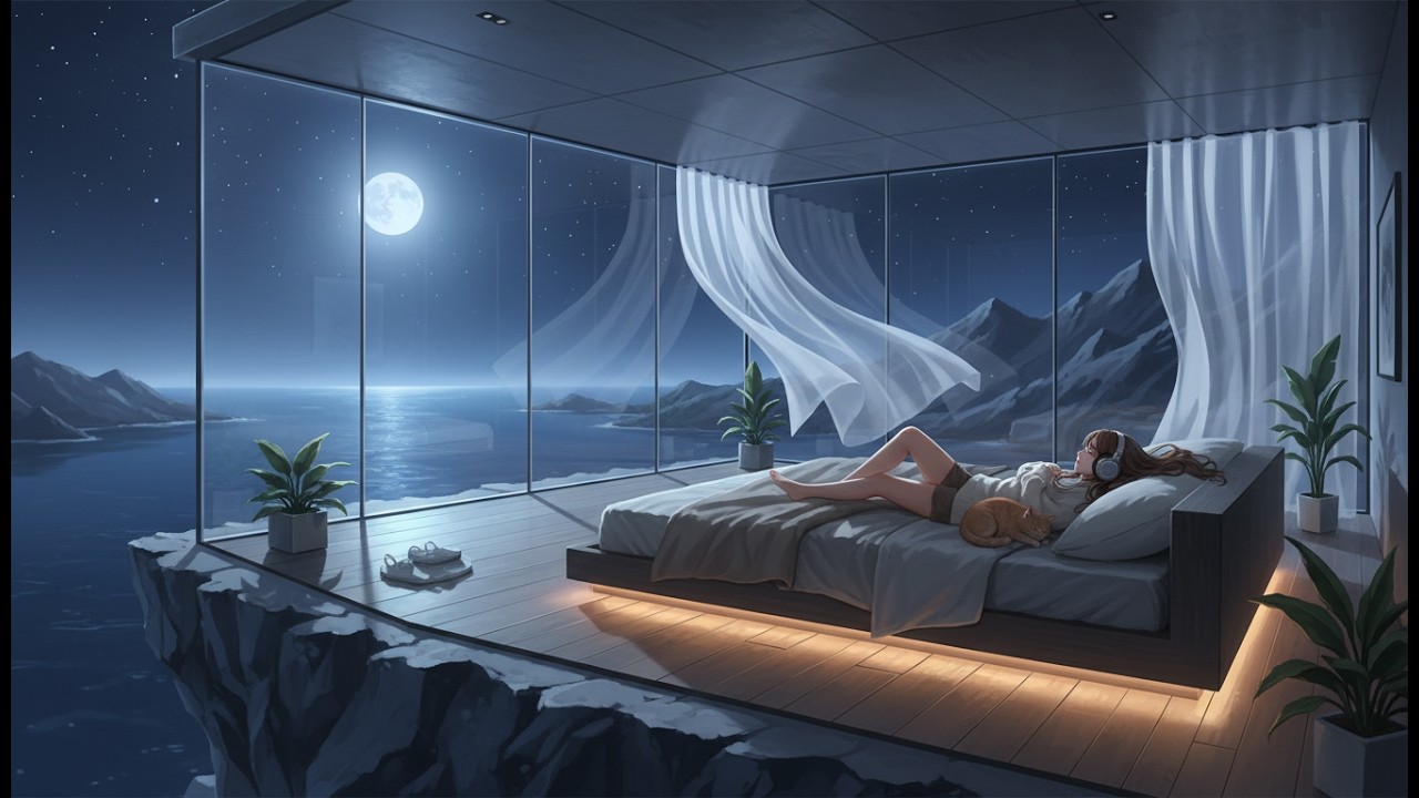 Lofi Rain Sounds – Sleep Fast & Anxiety Relief Music