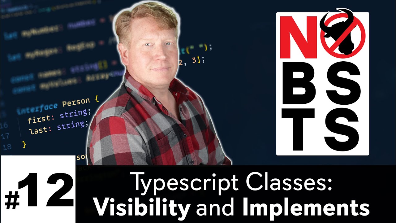 Без лишних слов, TS #12 - Классы TypeScript; Видимость участников и реализация