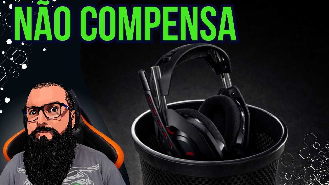 JOGUEI MEU ASTRO A50 NO LIXO DEPOIS DESSA!!