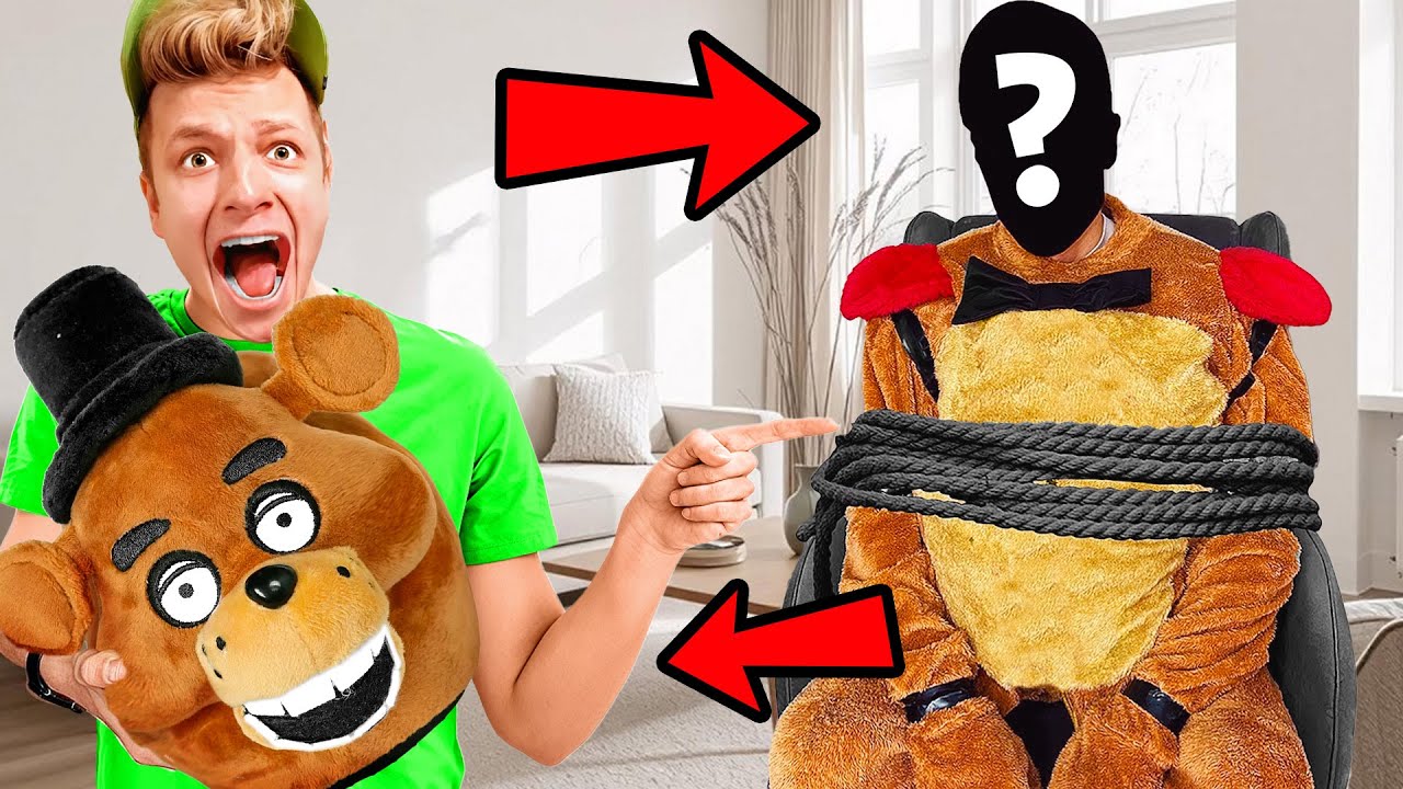 WE FINALLY UNMASKED FREDDY ANIMATRONIC !! (WE SHOULDN'T HAVE DONE THIS!)