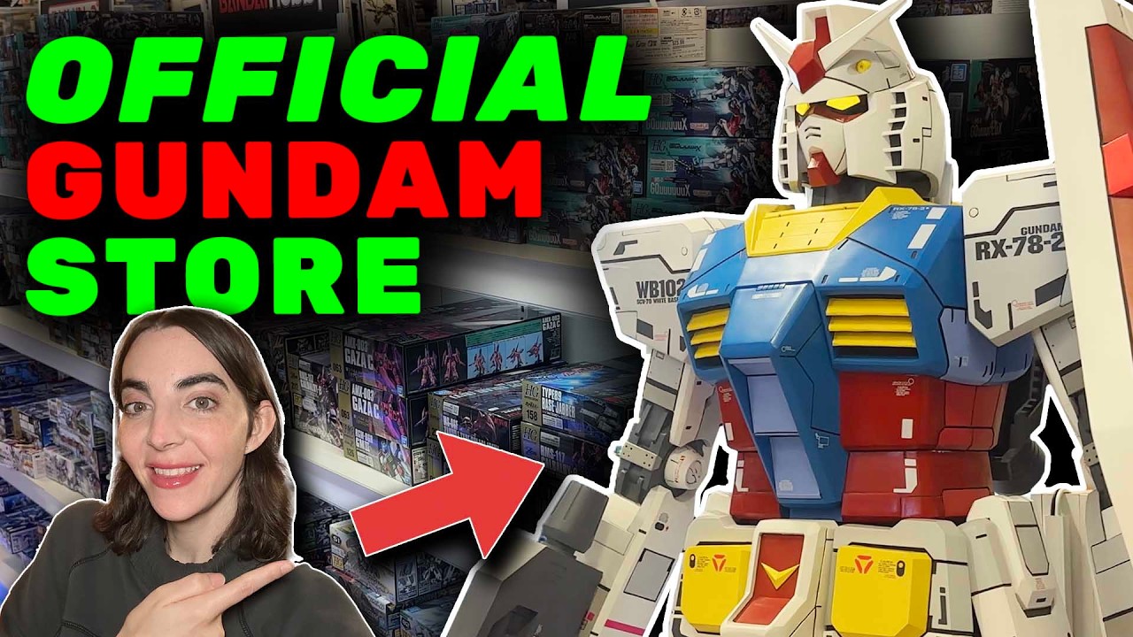 The Gundam Flagship Store is LIFE CHANGING - Full Tour