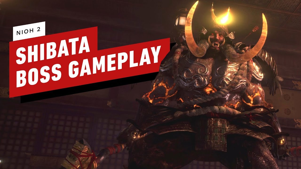 Nioh 2 Boss Gameplay: Shibata Katsuie