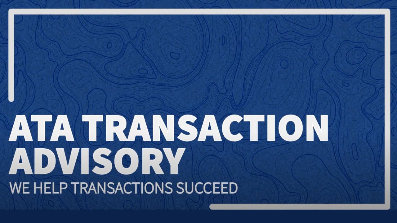 ATA Transaction Advisory Service Introduction