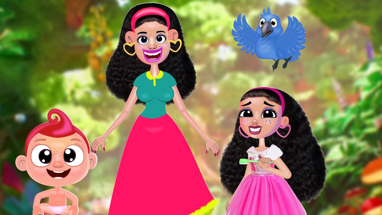 Clean Smile Sunshine / Keep your Teeth Shine and Bright. Nursery Rhymes Song