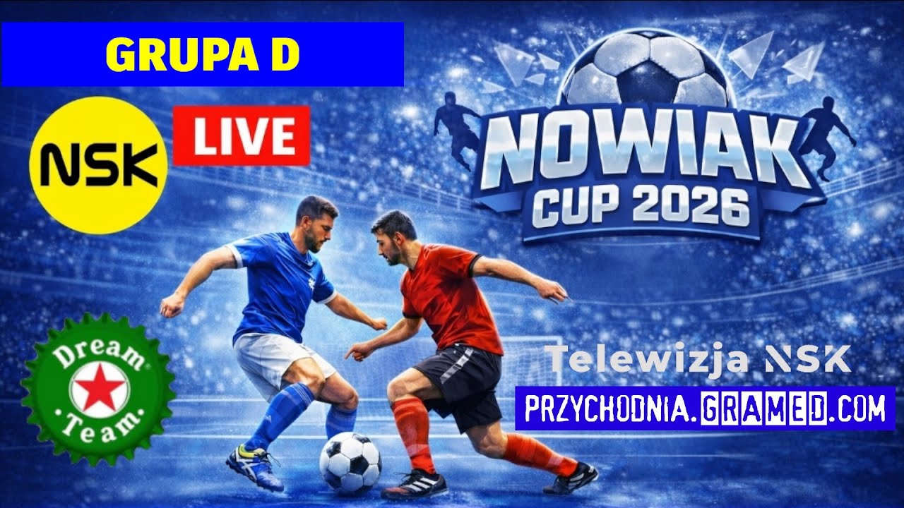 GRAMED [Grupa D] NOWIAK CUP 2026 - Noworoczny Halowy Turniej Piłki Nożnej 2026-01-25 Nowy Dw&oacute;r Maz.