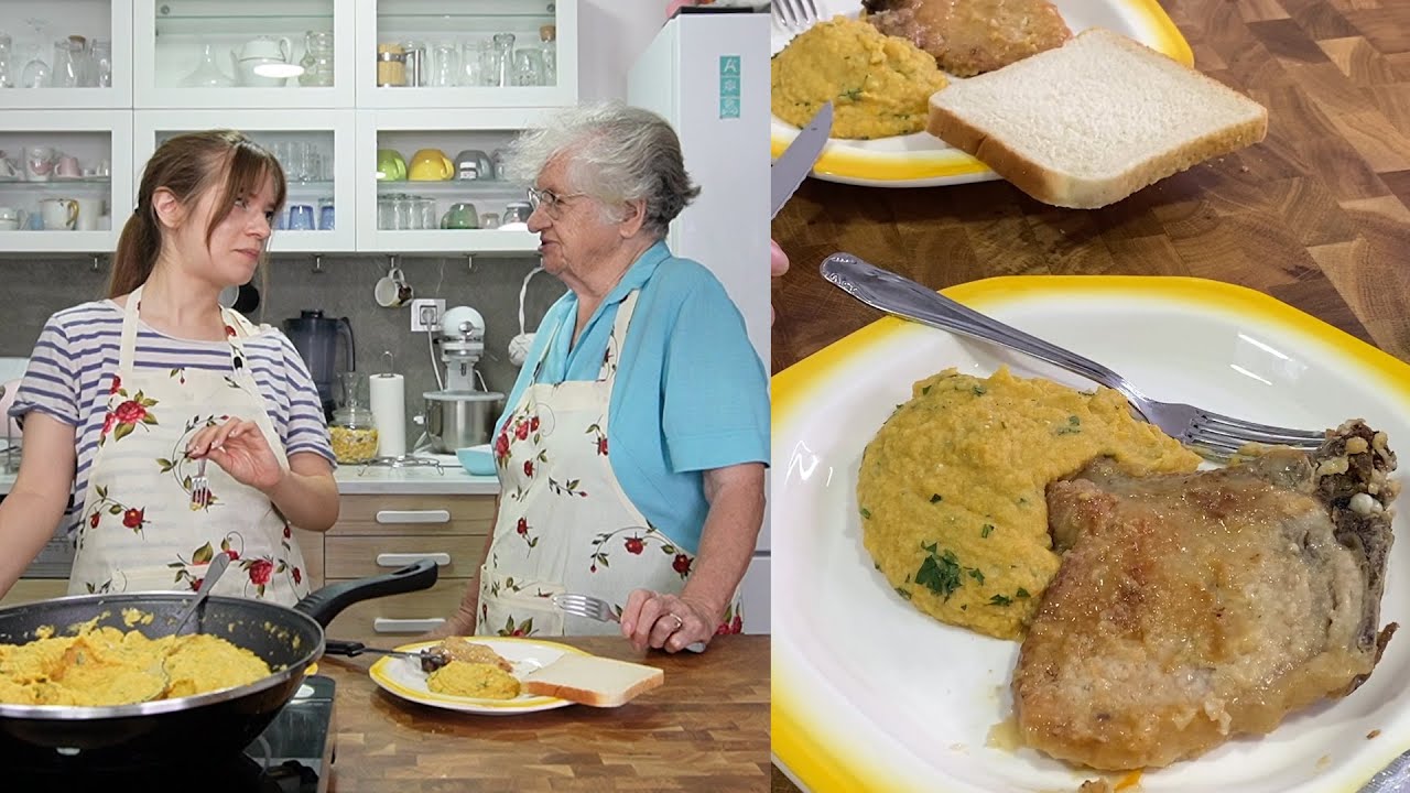 Bakin favorit - Mekane šnicle sa celerom! | Baka uči unuku