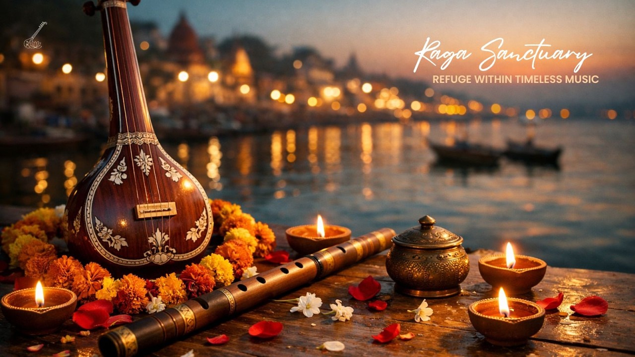 Raga Sanctuary 🌿 Refuge Within Timeless Music | Safe Calm, Depth & Gentle Restoration