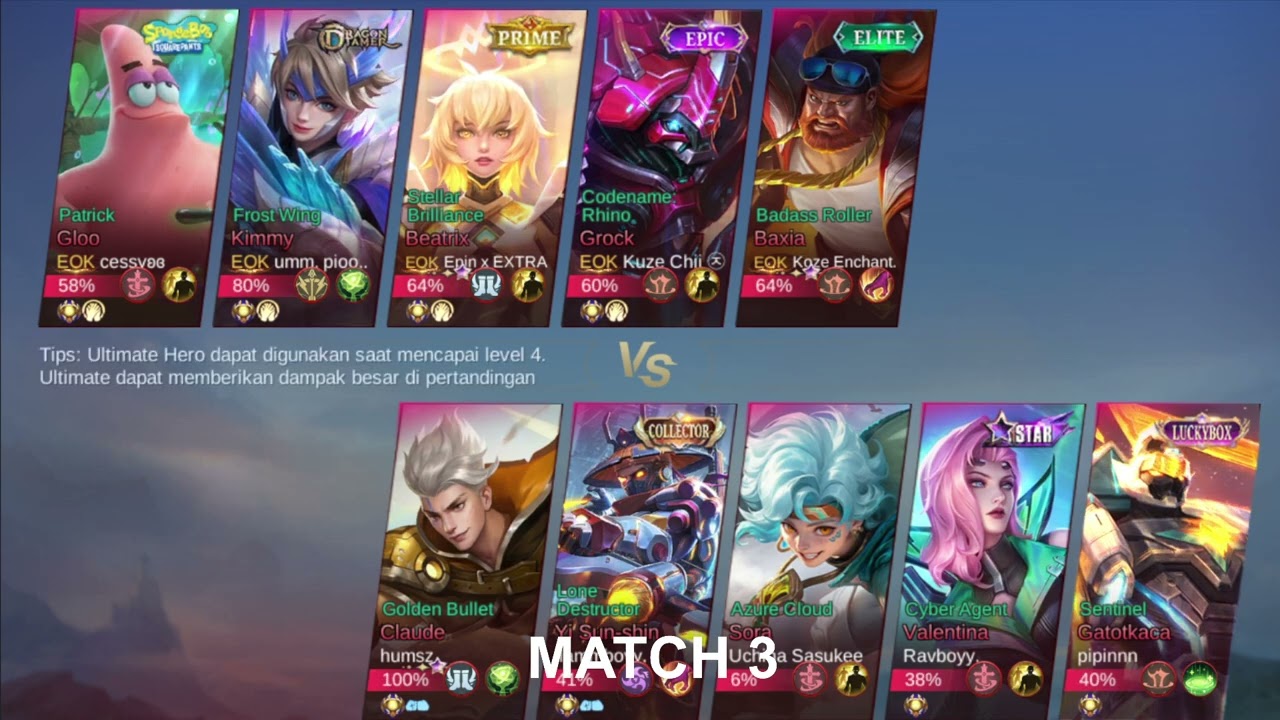 TURNAMEN GABUT ll GRANDFINAL ll EIEN O JIDAI VS PRIOK PRIDE ll MATCH 3