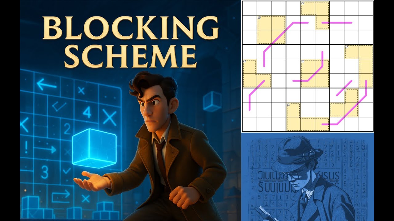 Blocking Scheme: Mr. Sinclair brings out the big guns in this Sudoku