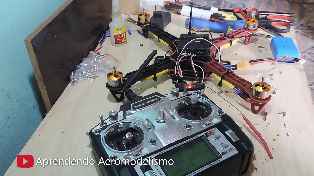 Como montar um drone barato 6 - Como configurar ESC