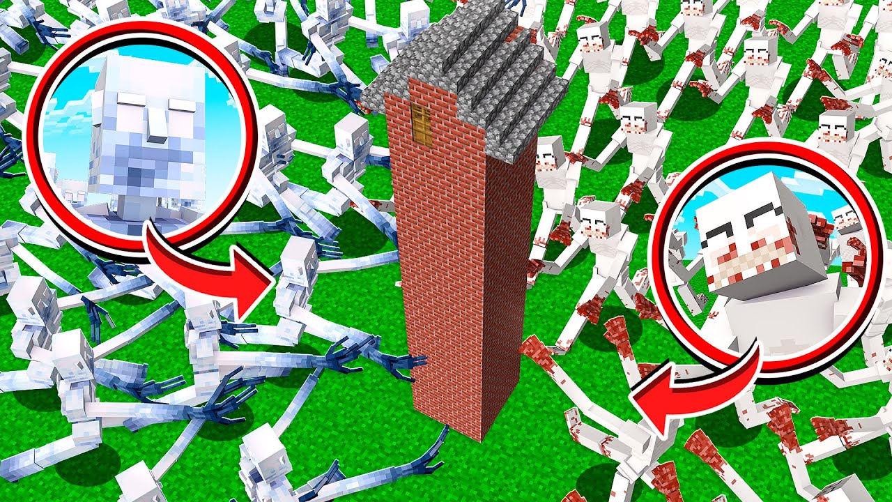 CASA NO C&Eacute;U vs 10000 SCP-096 NO MINECRAFT! *muito dif&iacute;cil* &lsaquo; Koow &rsaquo;