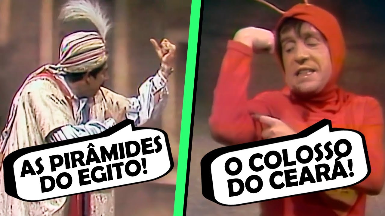 As CENAS MAIS ENGRAÇADAS de CHAPOLIN!!