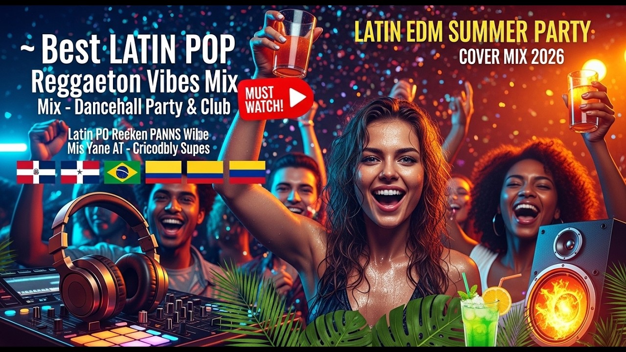 🔥 Best Latin Pop Reggaeton Vibes Mix - Dancehall Party & Club