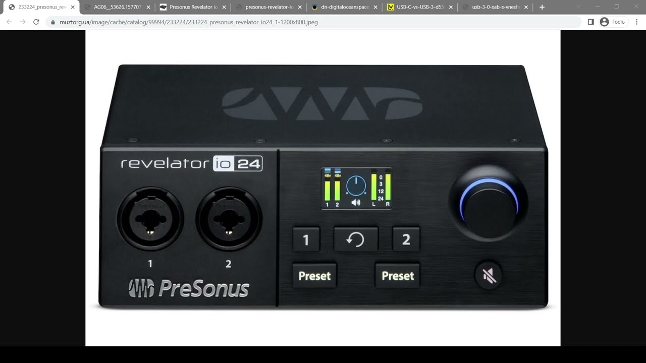 В поисках идеала. Presonus Revelator IO24. Опыт, проблемы, сравнение с AG06.