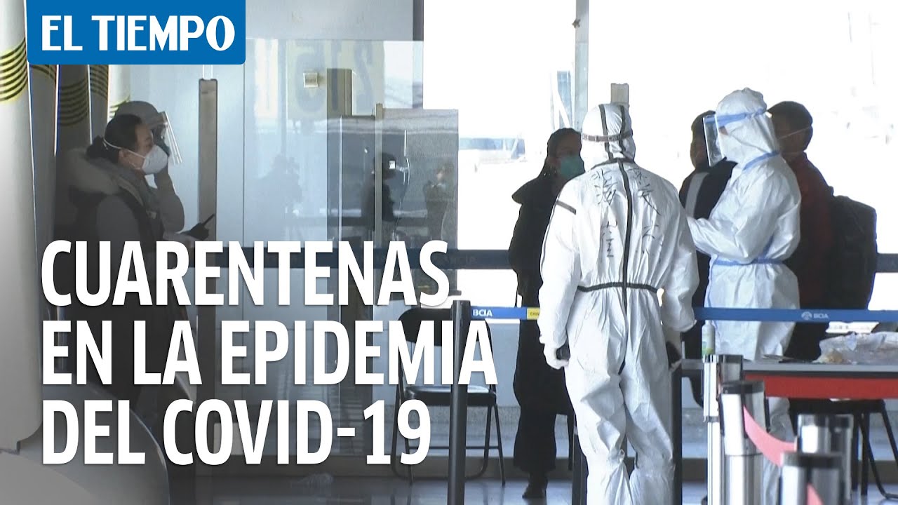 Cuarentenas en la epidemia del coronavirus
