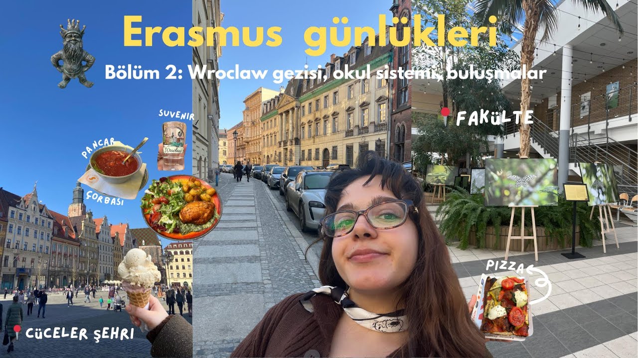 Erasmus günlükleri 🇵🇱| Bölüm 2: Wroclaw gezisi, okul sistemi, buluşmalar 