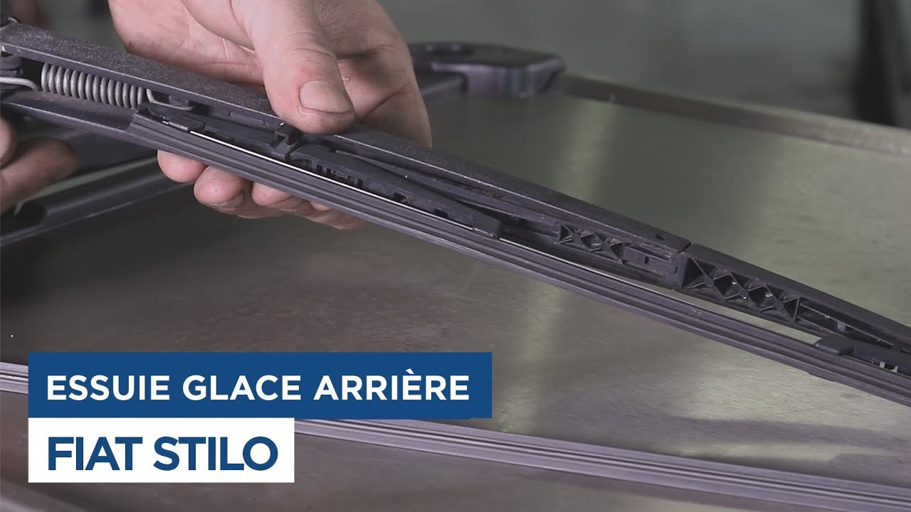Fiat Stilo  - Changer les Lames du Balai d'Essuie-Glace arrière