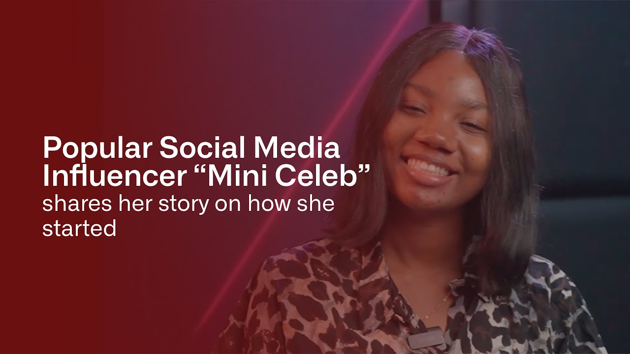 Popular Social Media Influencer Mini Celeb shares her story on how she started