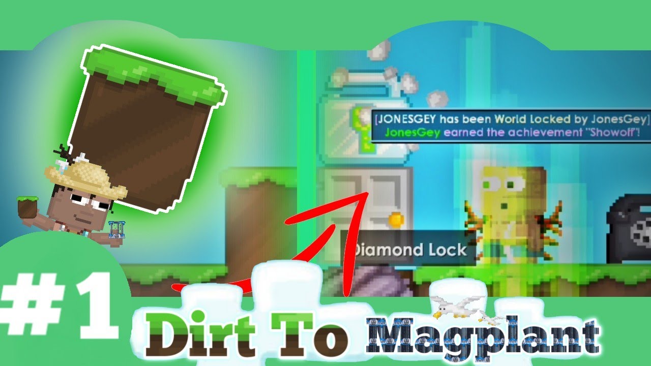 EASY PROFIT 10HOUR/1DL (EZ METHOD) | #1 DIRT TO MAGPLANT | GROWTOPIA PROFIT 2021