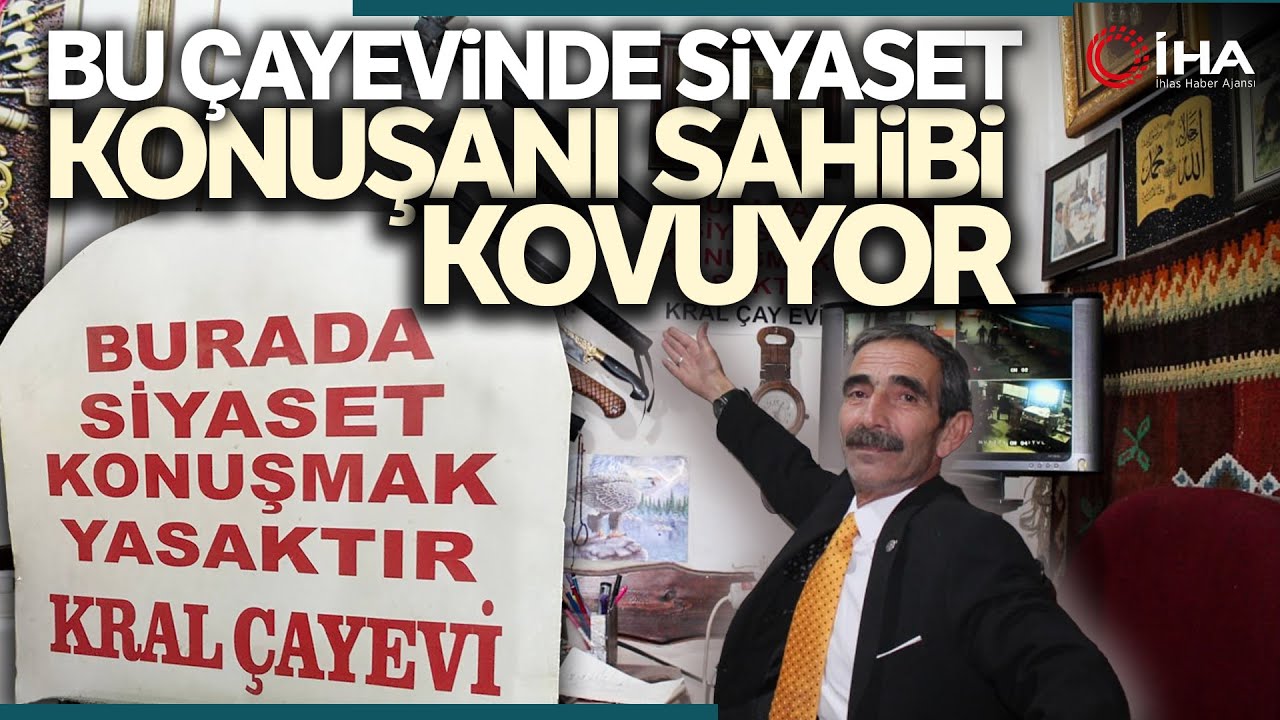 Bayburt'taki Bu Çayevinde Asla Siyaset Konuşulmuyor