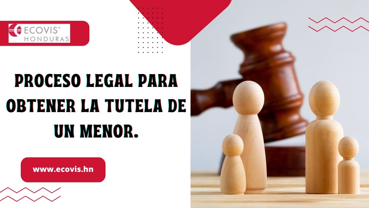 Proceso legal para obtener la tutela de un menor.