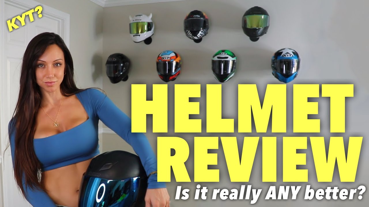 FINALLY.. an upgrade. (KYT Helmet Unboxing & Review)