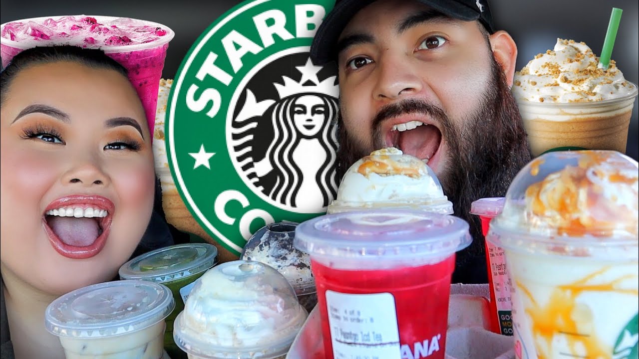 TRYING MY SUBSCRIBER'S FAVORITE STARBUCKS DRINKS!